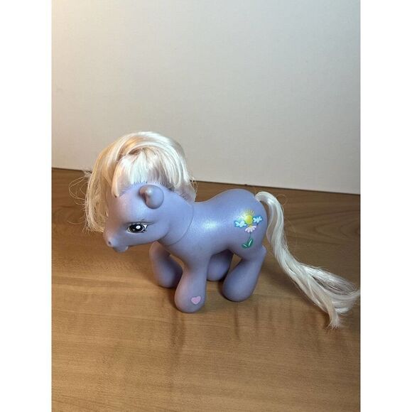 Yesterdaisy My Little Pony MLP G3 2002 Purple Flower - Picture 1 of 7